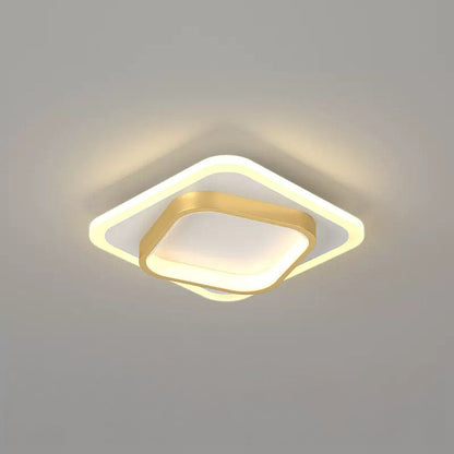 Gold Square LED Panel