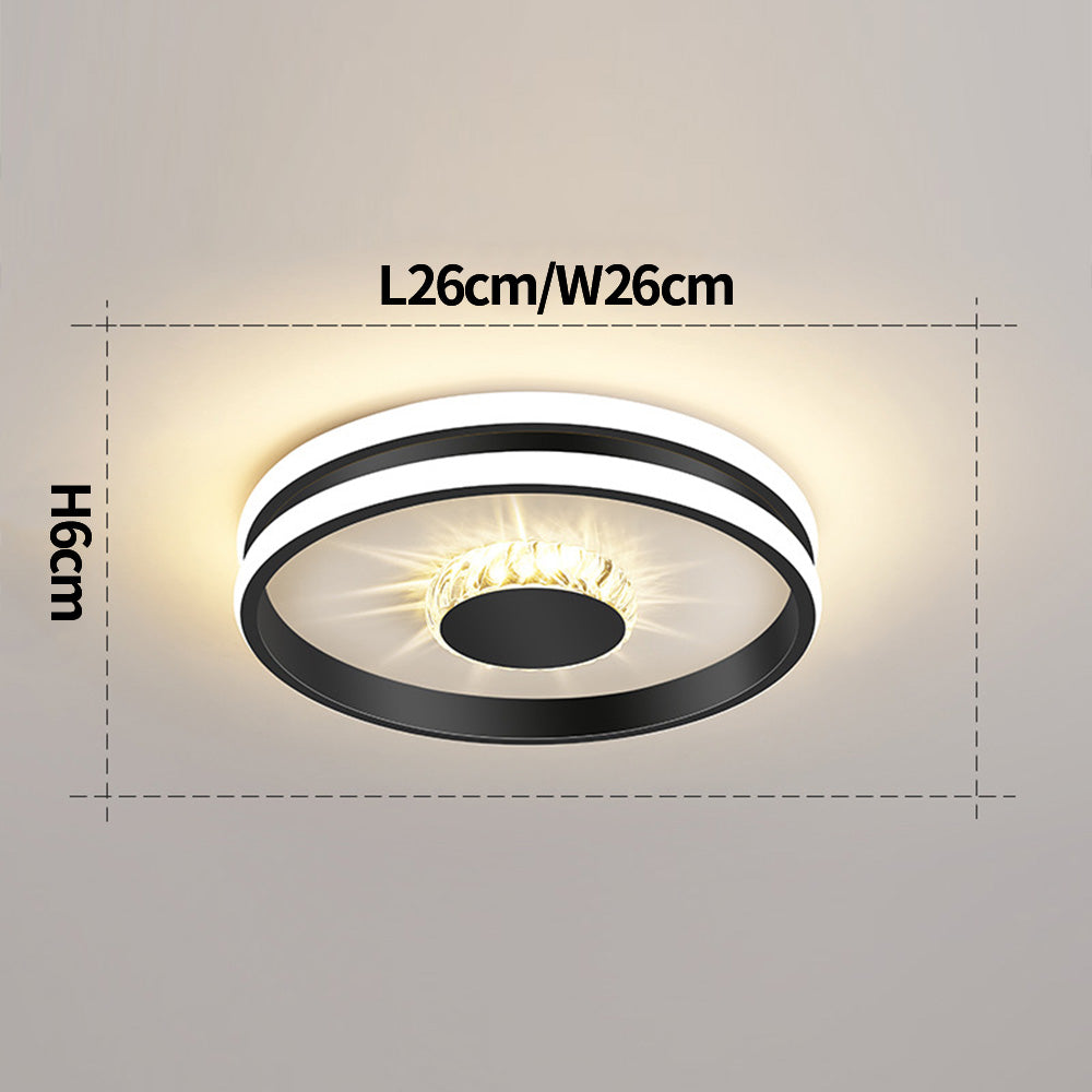Crystal Luxe Hallway Light