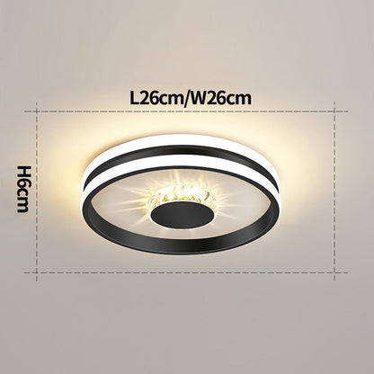 Crystal Luxe Hallway Light