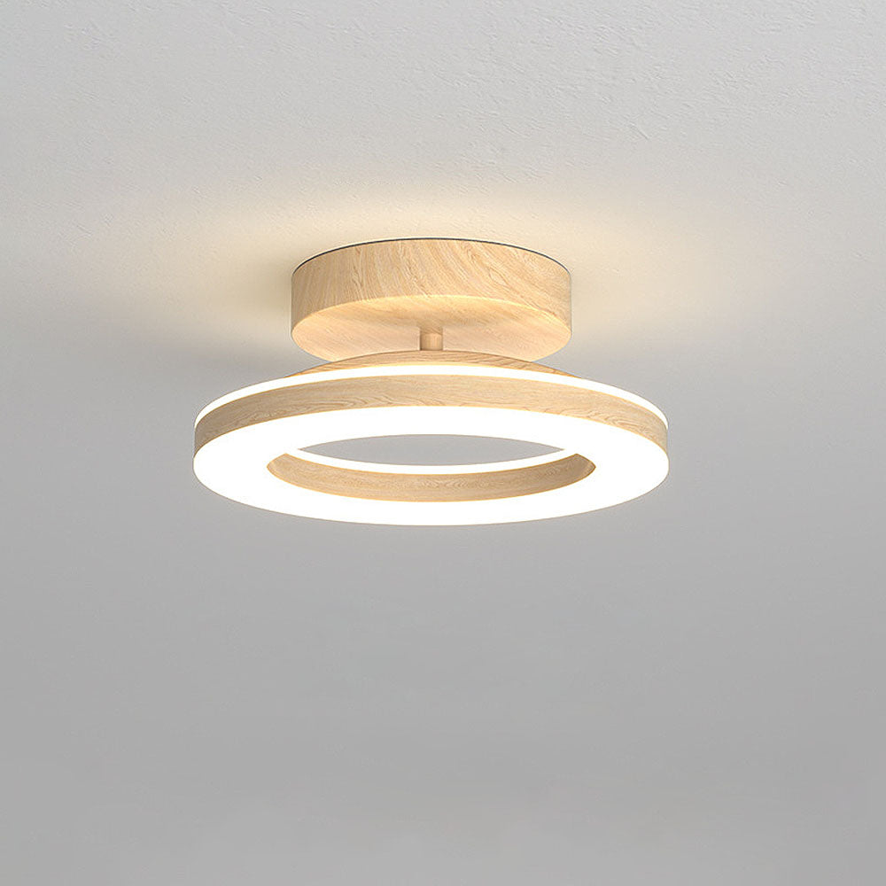 Slim Acrylic Flush Mount Light