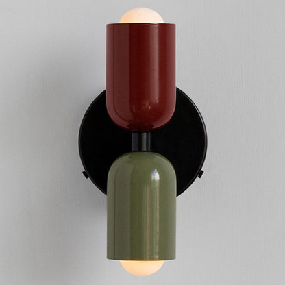 Industrial Double Head Wall Light