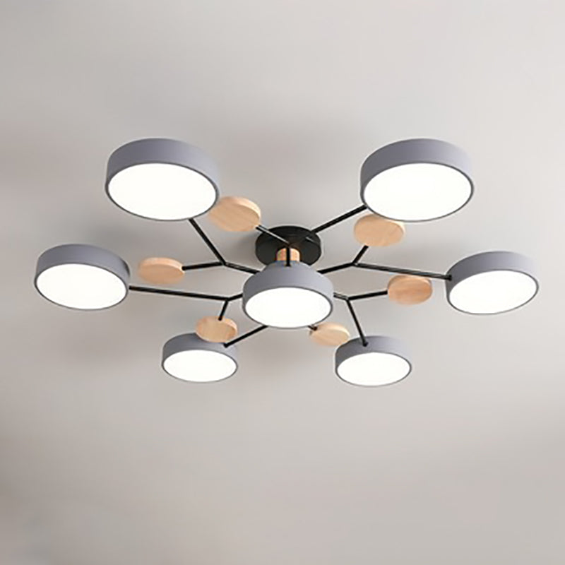 Round Nordic Ceiling Lamp