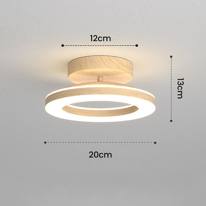 Slim Acrylic Flush Mount Light