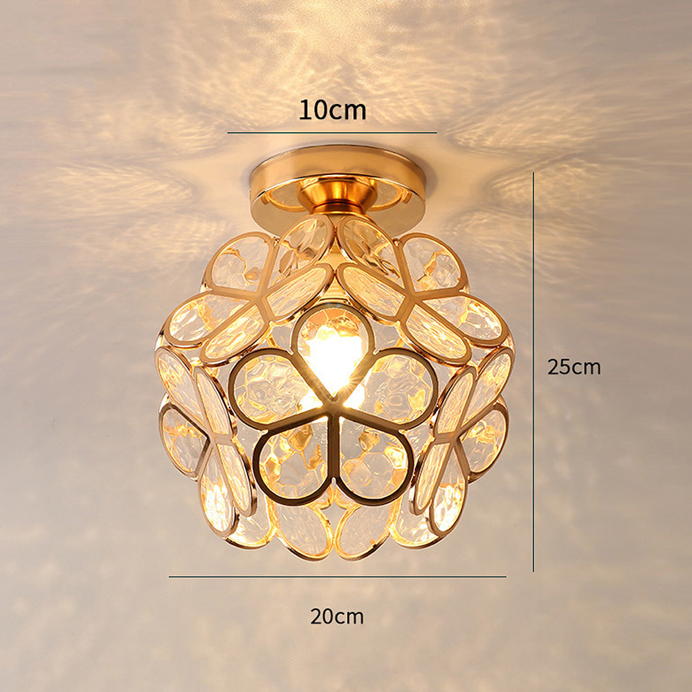 Glass Hallway Light