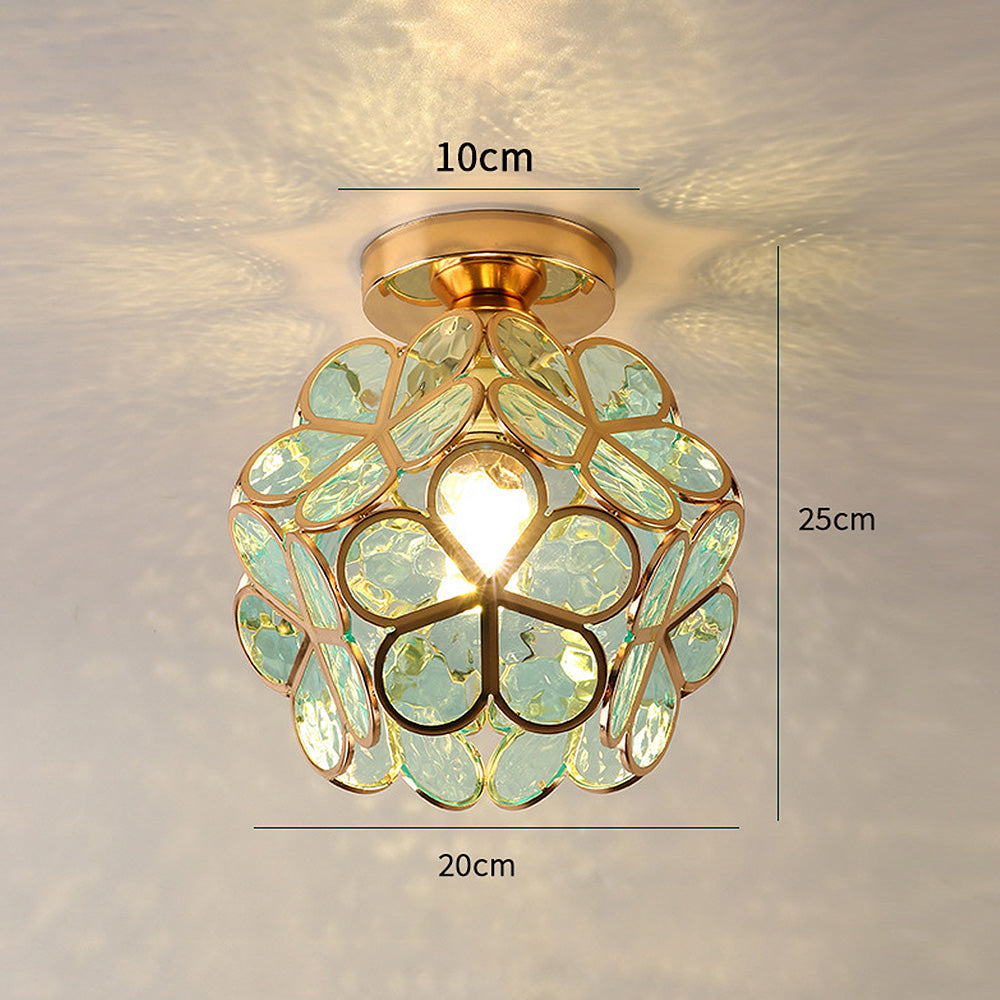 Glass Hallway Light