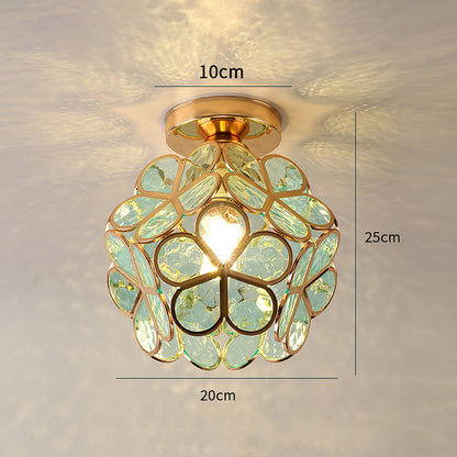 Glass Hallway Light