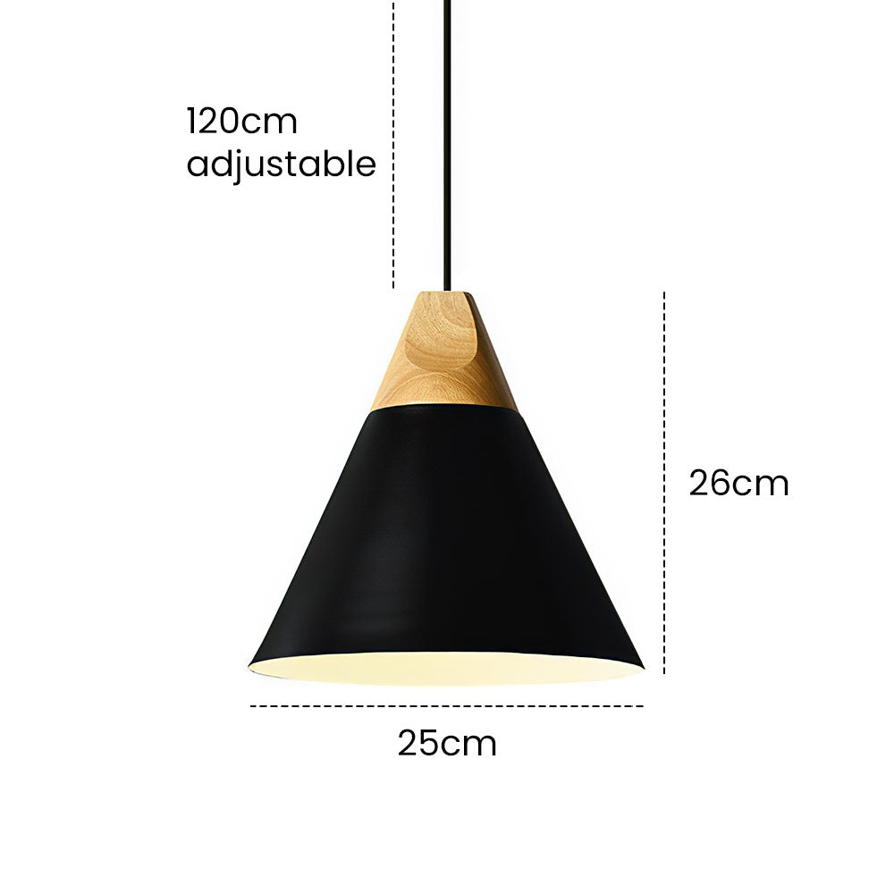 Nordic Wood Pendant Light
