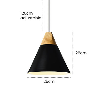 Nordic Wood Pendant Light