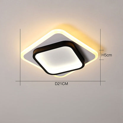 Gold Square LED Panel
