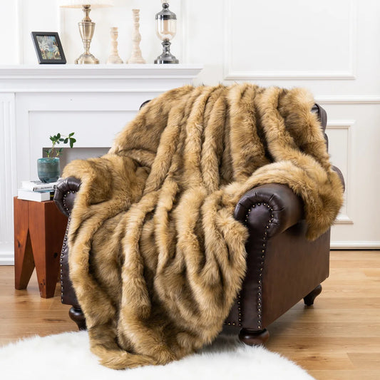 Fox Fur Throw – Enjoy Pure Opulence