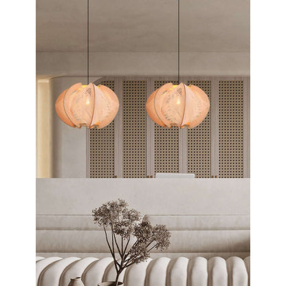 Woven Rattan Dome Ceiling Light