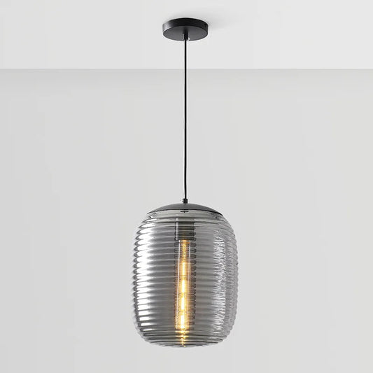 Postmodern glass pendant lamp