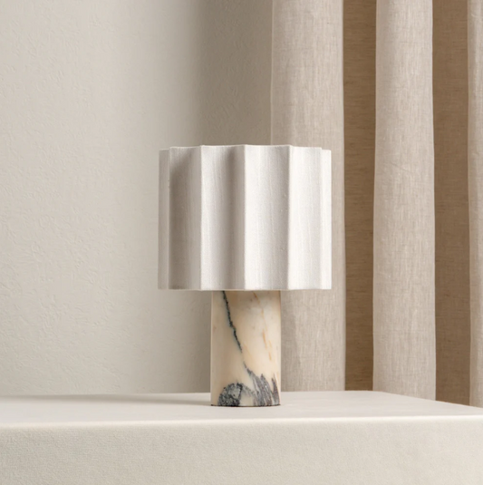 Calacatta Marble Rechargeable Table Lamp