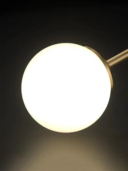 Gold Glass Globe Table Lamp