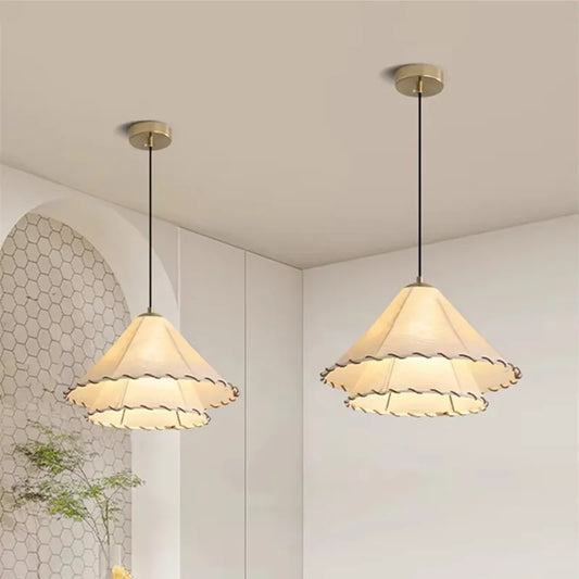 Scandinavian Fabric Pendant Lamp