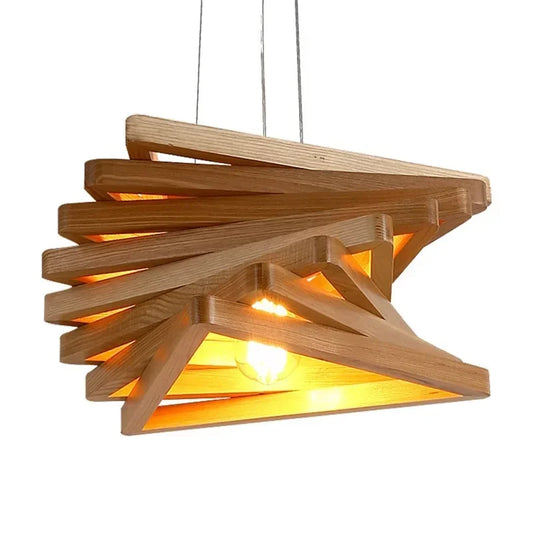 Nordic Wooden Design Lamp