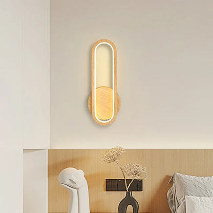 Wooden Glow Wall Light