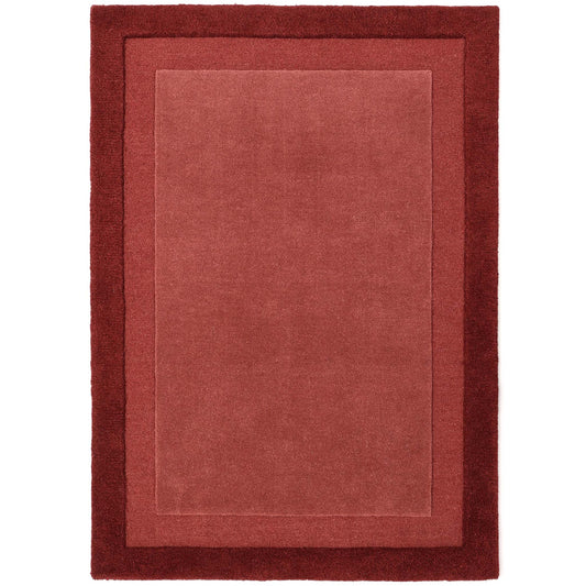 Marvella modern wool border rug