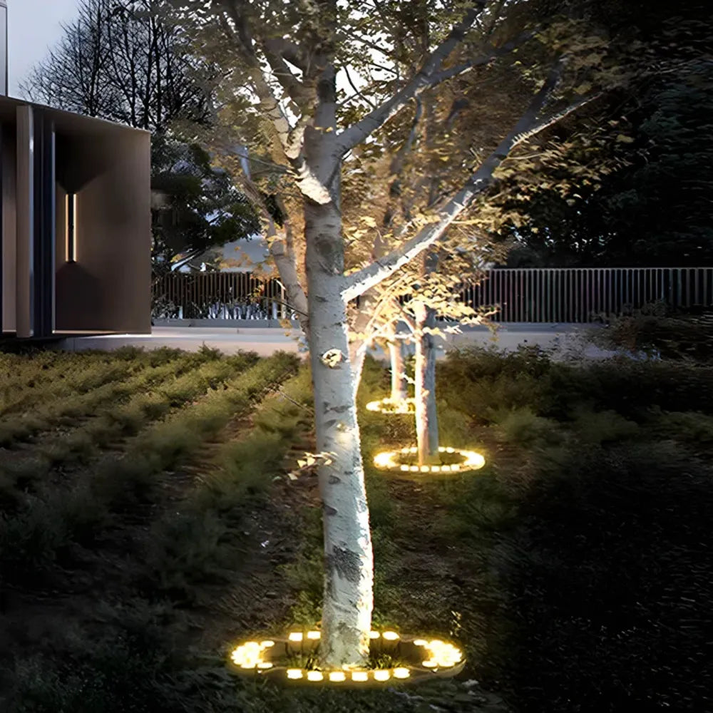 Outdoor spotlights for garden lighting