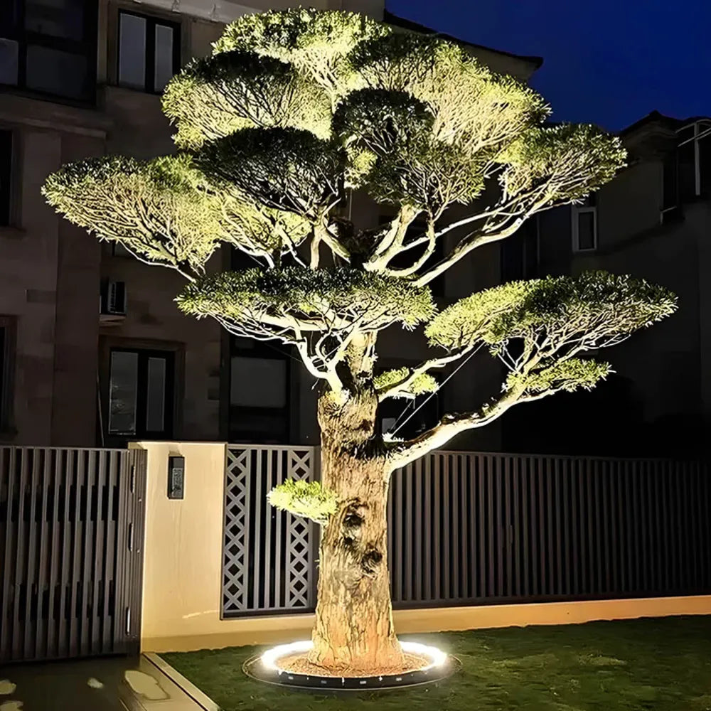 Outdoor spotlights for garden lighting