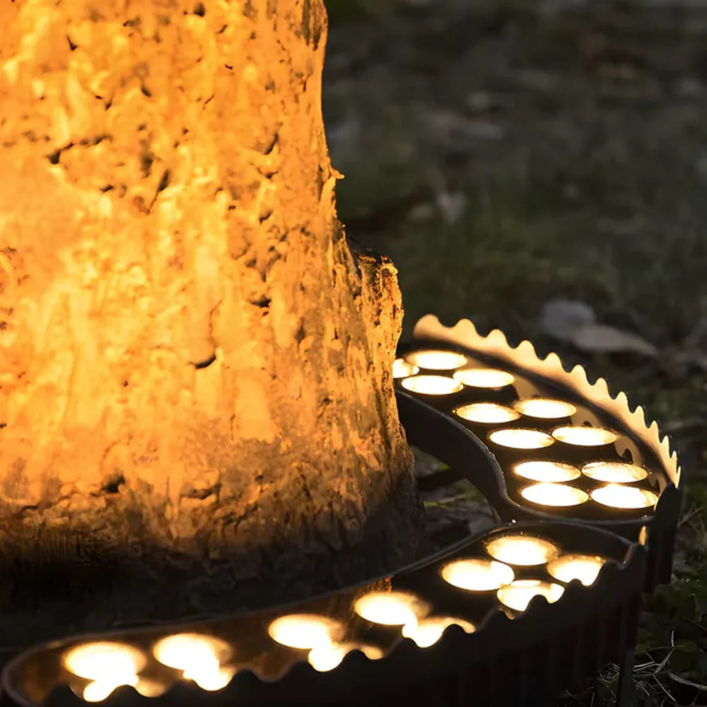 Outdoor spotlights for garden lighting