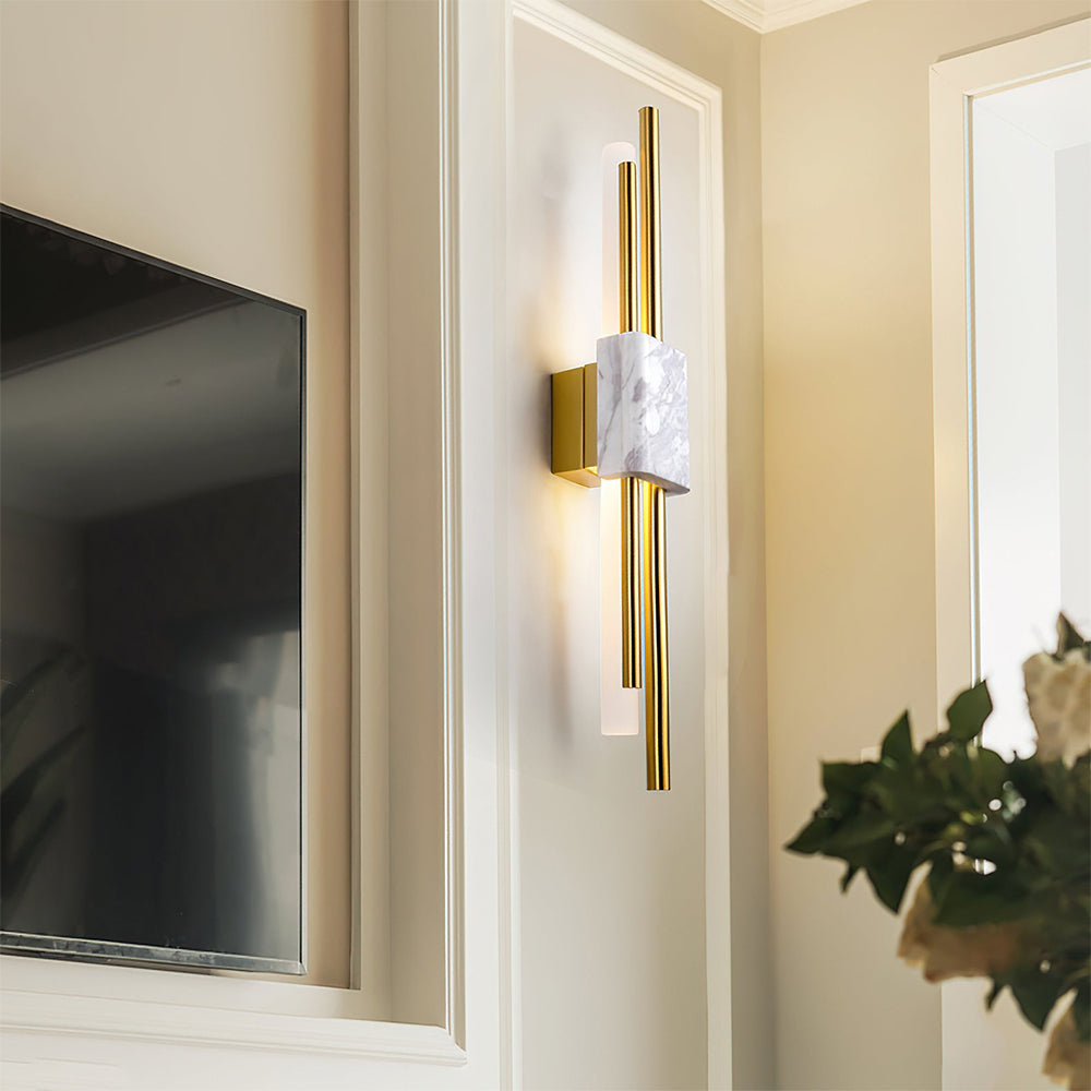 Marble Accent LED Wall Light