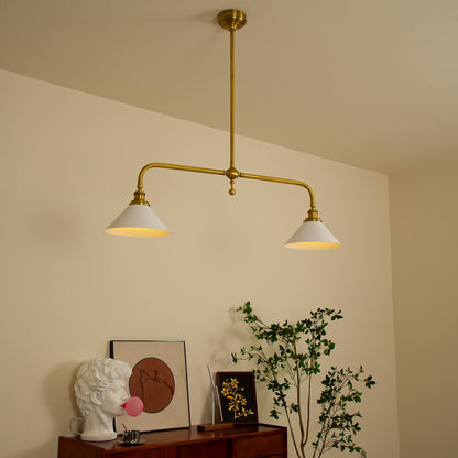Vintage Double Pendant Light
