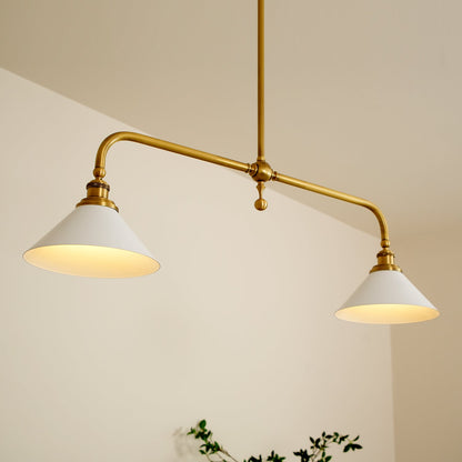 Vintage Double Pendant Light