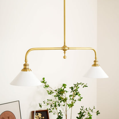 Vintage Double Pendant Light