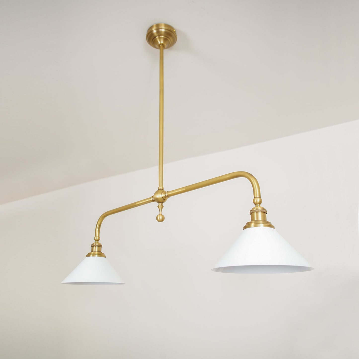 Vintage Double Pendant Light