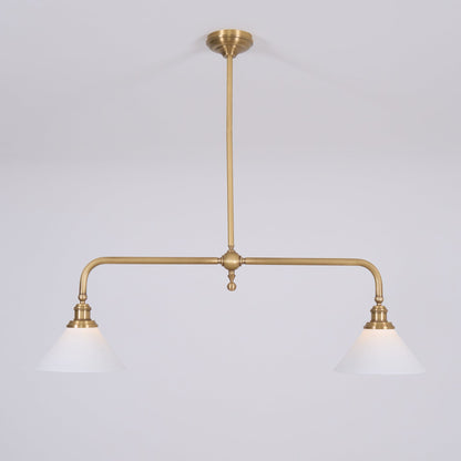 Vintage Double Pendant Light