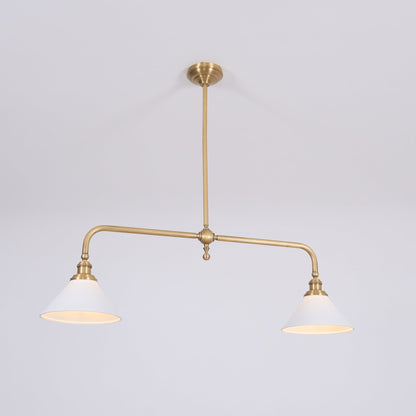 Vintage Double Pendant Light
