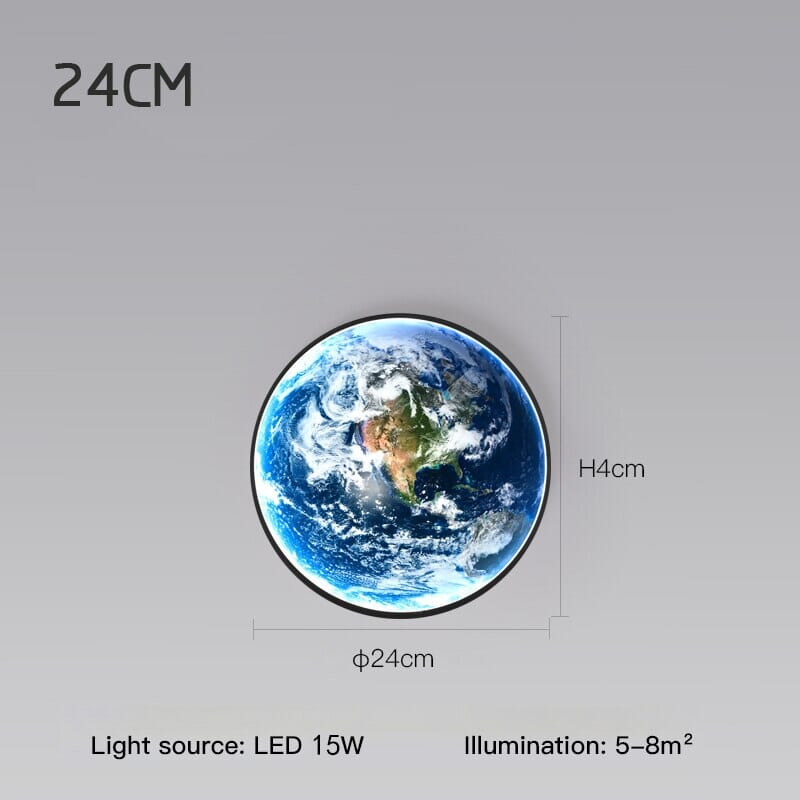 Globe Aura LED Wall Light