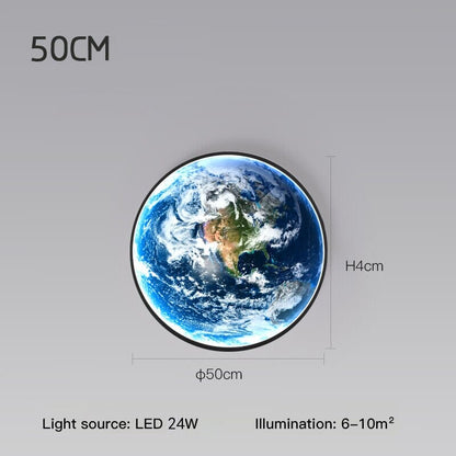 Globe Aura LED Wall Light