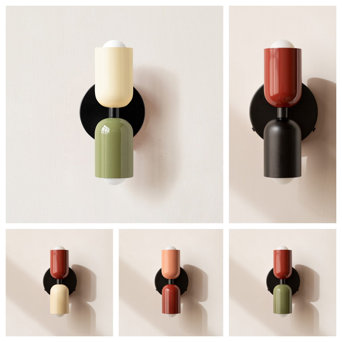 Dual LED Wall Light