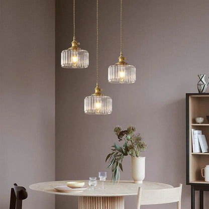 Classic Clear Glass Ceiling Light