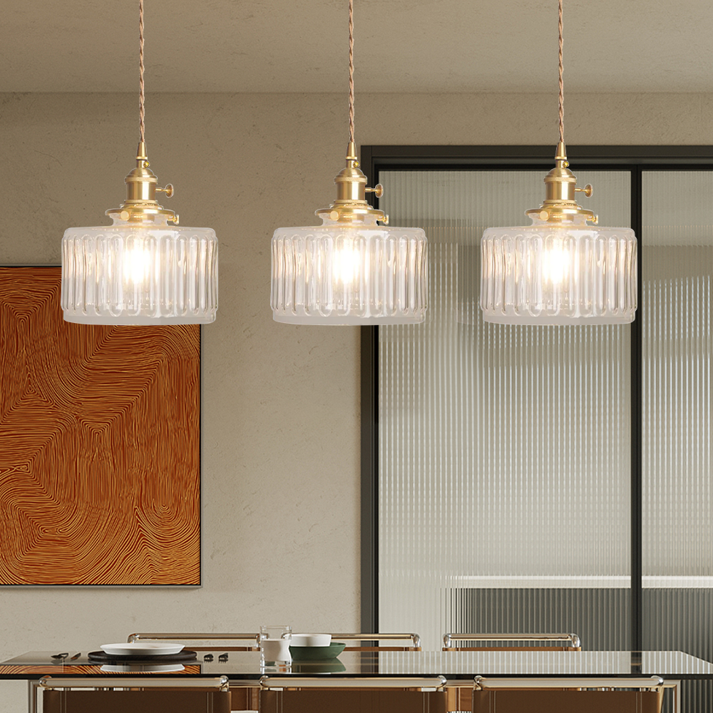 Classic Clear Glass Ceiling Light