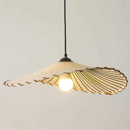 Wabi-Sabi Lotus Pendant Light