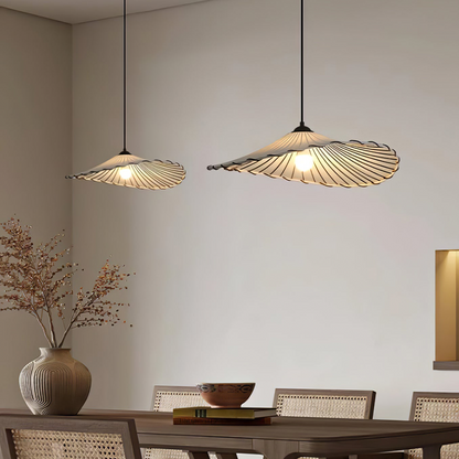 Wabi-Sabi Lotus Pendant Light