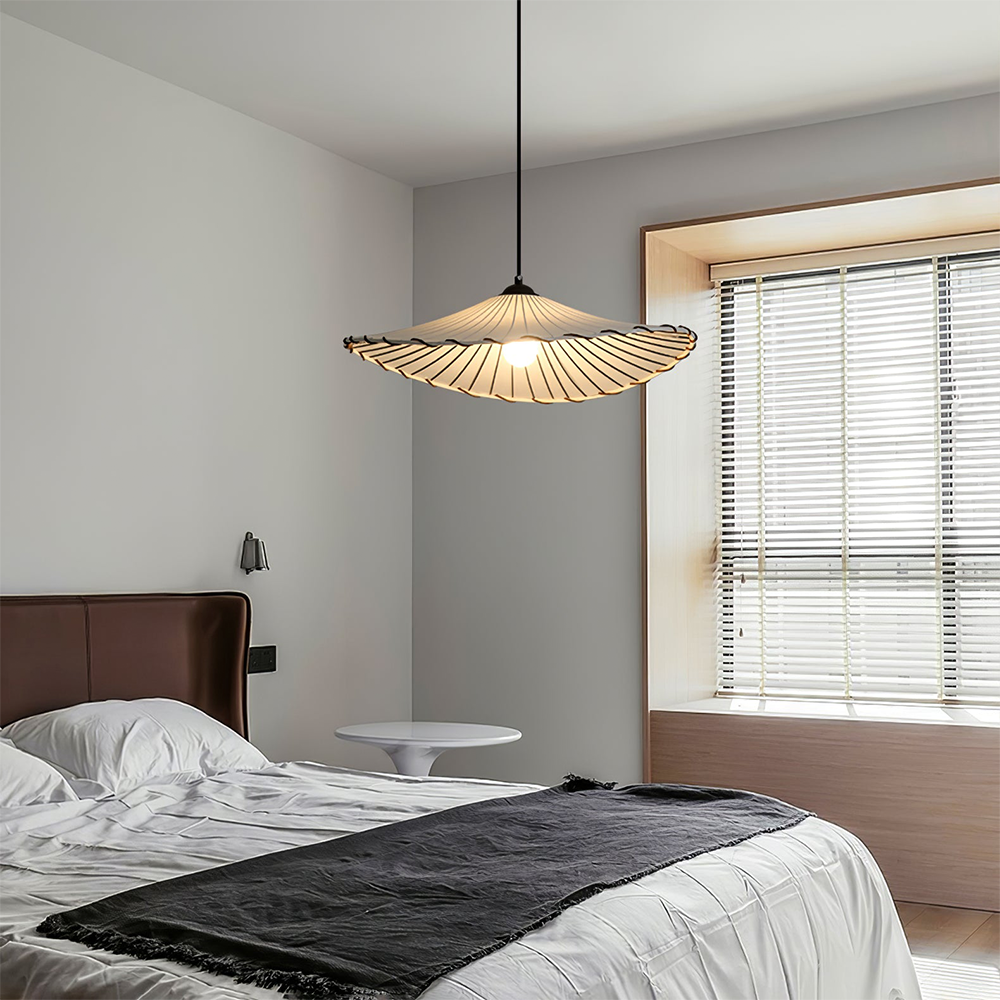 Wabi-Sabi Lotus Pendant Light