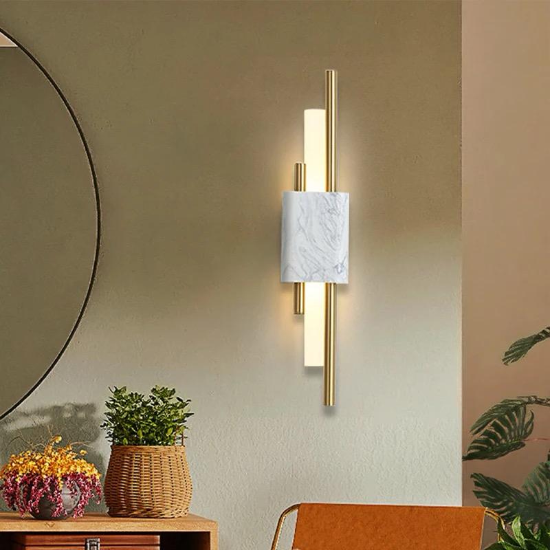 Marble Accent LED Wall Light