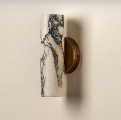Calacatta Marble Brass Wall Light