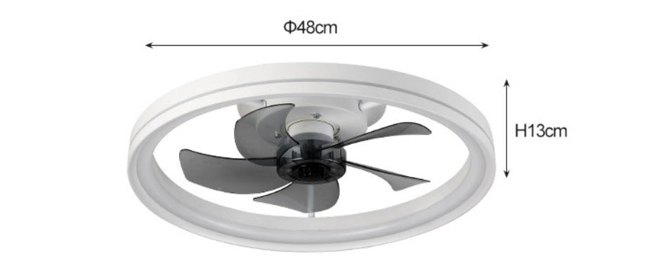 Smart LED Ceiling Fan with Remote