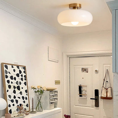 Vintage Glass Ceiling Light