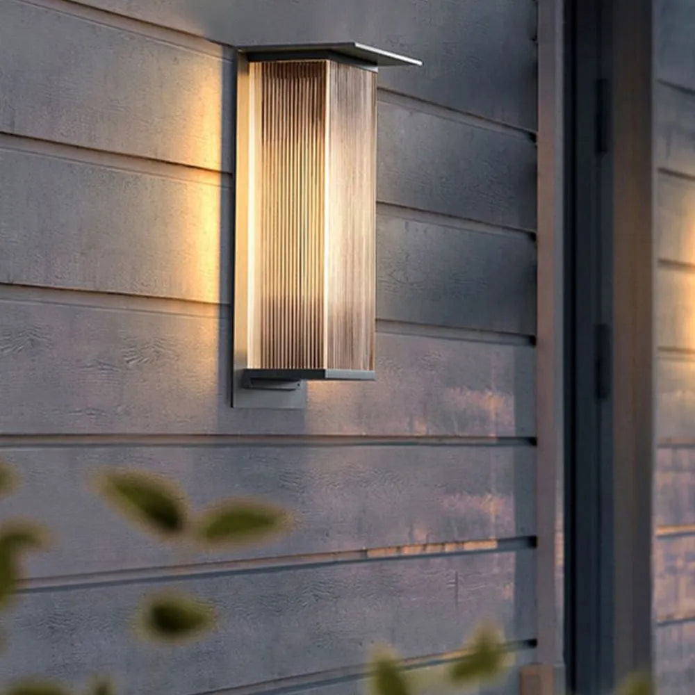 Architectural Linear Outdoor Wall Light