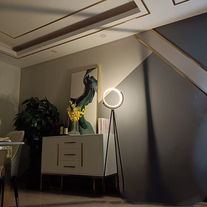 Sleek Study LED Floor Lamp