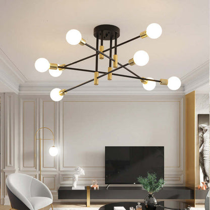 Nordic Black LED Ceiling Light
