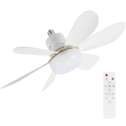 Purry Socket Fan Light