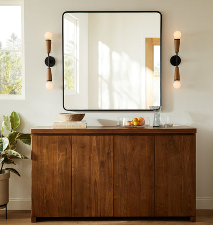 Dual Shade Retro Wall Lamp