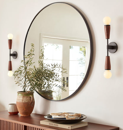 Dual Shade Retro Wall Lamp